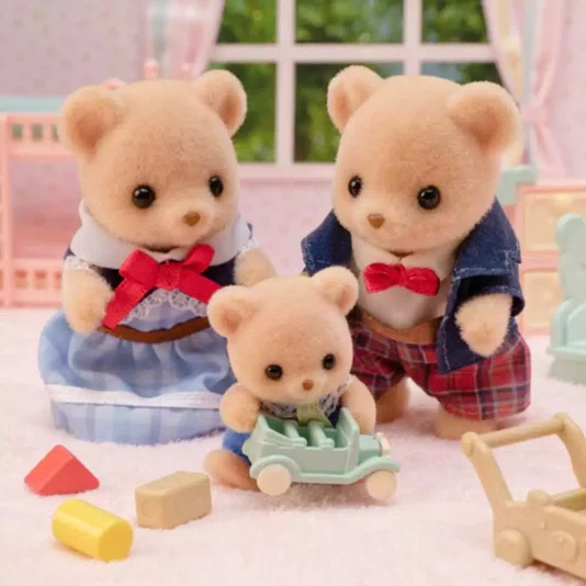 Família dos Ursos Biscoito Sylvanian Families Epoch