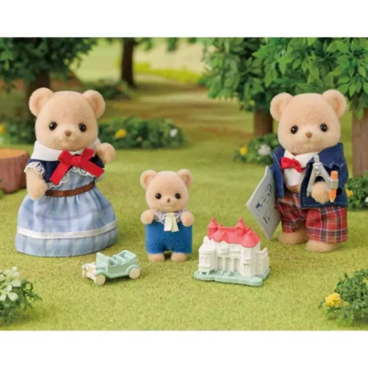 Família dos Ursos Biscoito Sylvanian Families Epoch