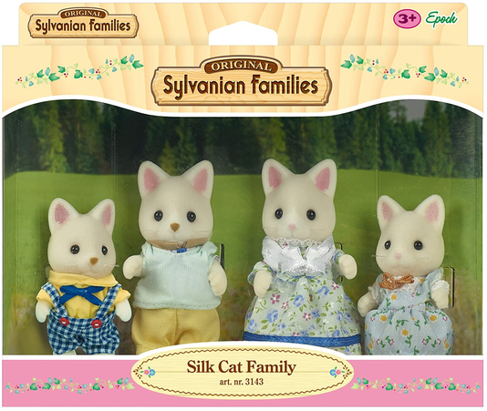 Família Gato de Seda Sylvanian Families Epoch