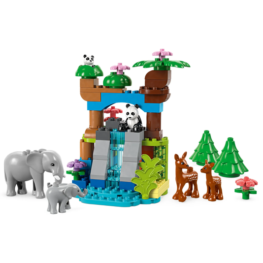 Famílias de Animais Selvagens 3 em 1 Lego Duplo