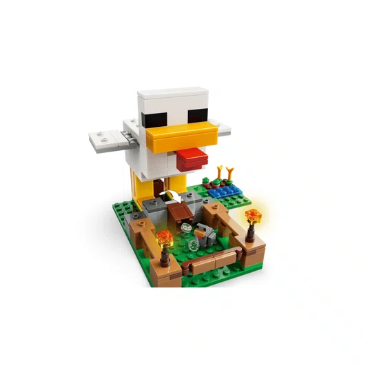 Fazenda de Galinhas Lego Minecraft