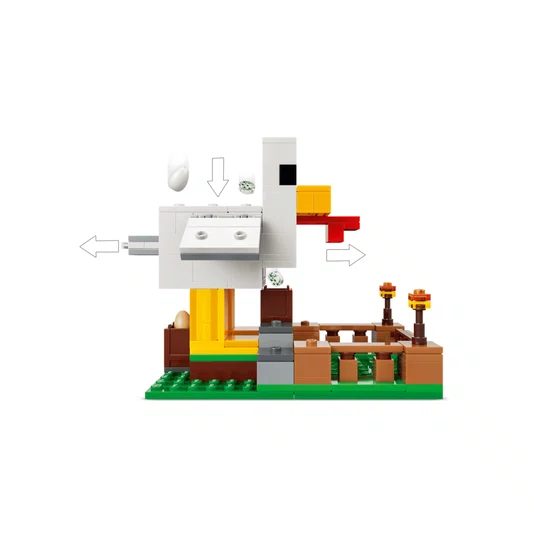 Fazenda de Galinhas Lego Minecraft