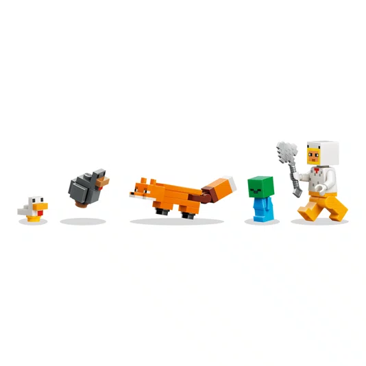 Fazenda de Galinhas Lego Minecraft