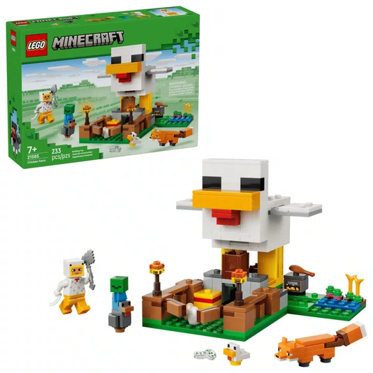 Fazenda de Galinhas Lego Minecraft