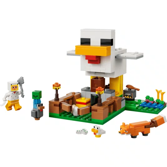 Fazenda de Galinhas Lego Minecraft