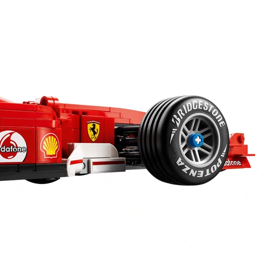 Ferrari F2004 e Michael Schumacher Lego Icons 