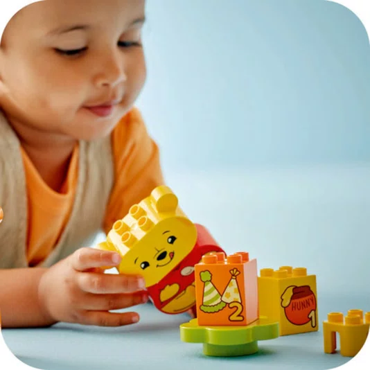 Festa de Aniversário do Ursinho Pooh Lego Duplo 