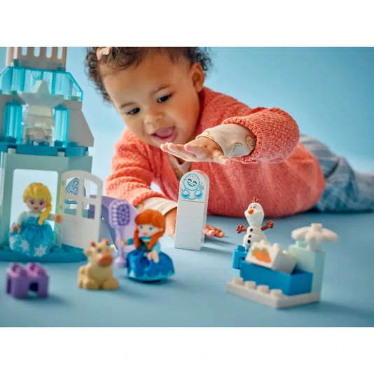 Festa no Castelo Congelado de Anna e Elsa Disney Frozen Lego Duplo