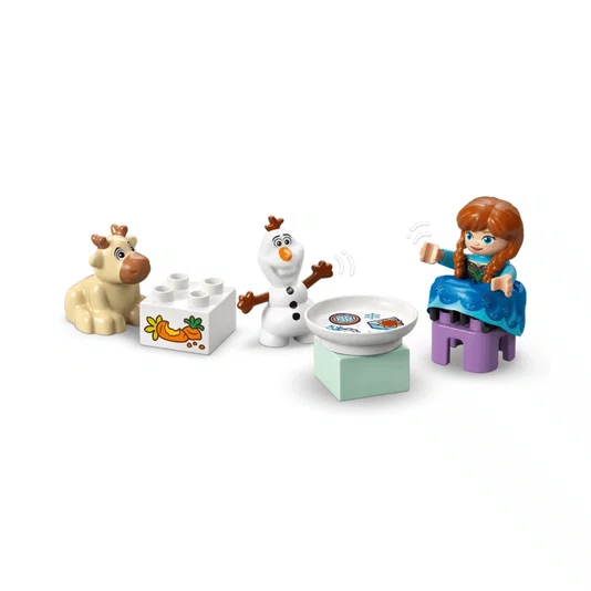 Festa no Castelo Congelado de Anna e Elsa Disney Frozen Lego Duplo