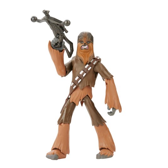Figura de Ação Colecionável Chewbacca Star Wars Galaxy of Adventures Hasbro