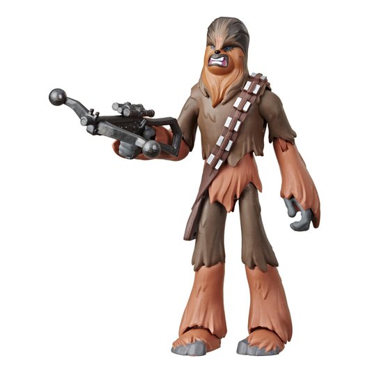 Figura de Ação Colecionável Chewbacca Star Wars Galaxy of Adventures Hasbro