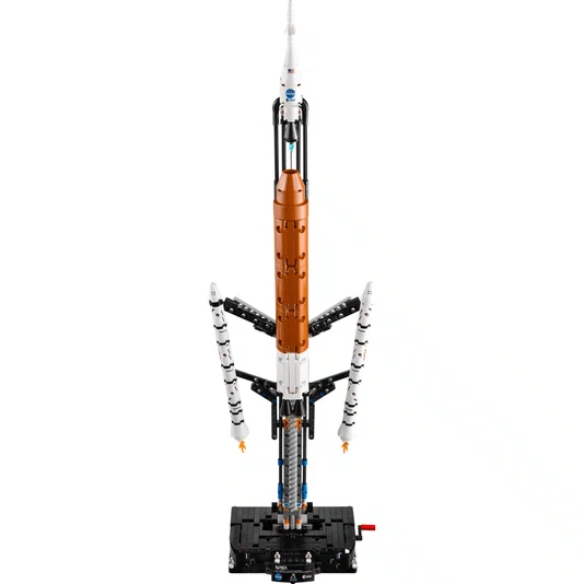 Foguete do Sistema de Lançamento Espacial Artemis da NASA LEgo Technic Space