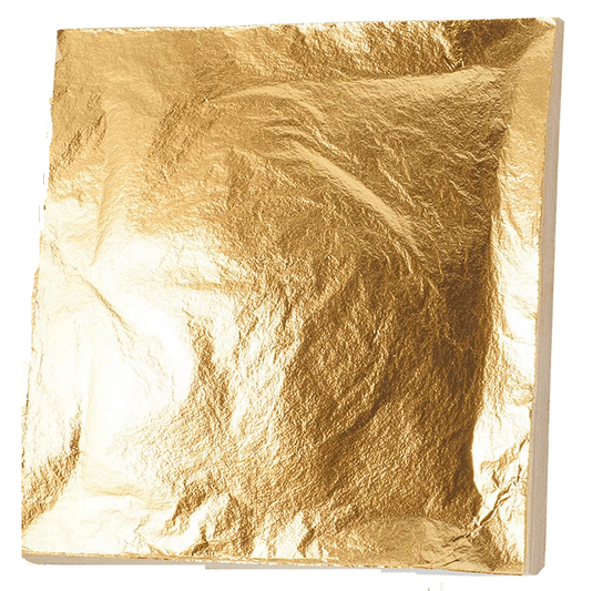 Folhas Metalizadas Ouro C/25 Folhas Make +