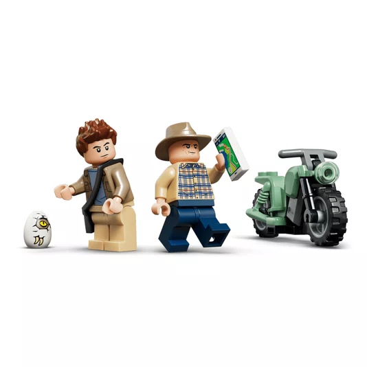 Fuga do Dinossauro Espinossauro Lego Jurassic World 
