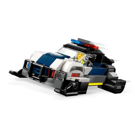 Garagem Personalizada para Carros da Polícia Lego City 