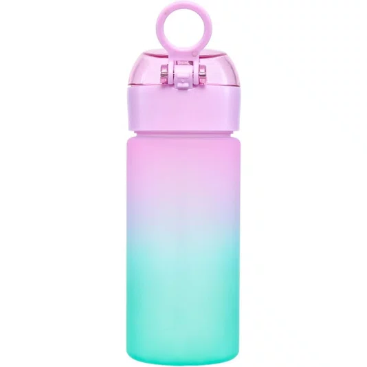 Garrafinha Degradê Rosa 450 ML Buba