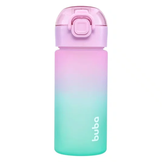 Garrafinha Degradê Rosa 450 ML Buba