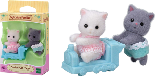 Gêmeos Gatos Persas Sylvanian Families Epoch
