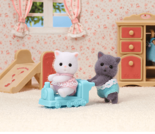 Gêmeos Gatos Persas Sylvanian Families Epoch