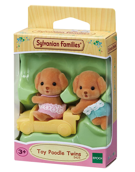 Gêmeos Poodle Toy Sylvanian Families Epoch