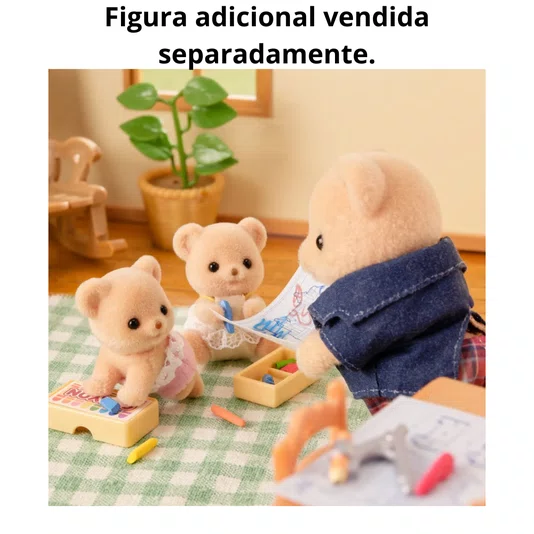 Gêmeos Urso Biscoito Sylvanian Families Epoch  
