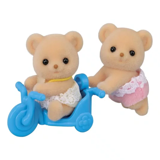 Gêmeos Urso Biscoito Sylvanian Families Epoch  