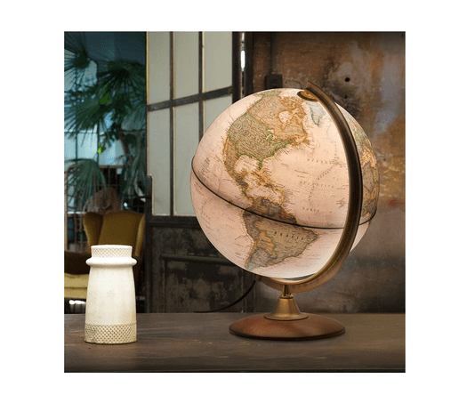 Globo Terrestre Luminoso National Geographic Gold Executive Tecnodidattica