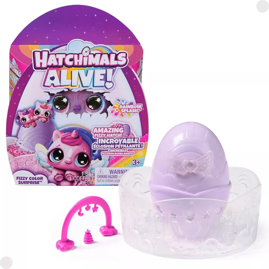 Hatchimals Alive Surpresa com Acessórios Sunny 