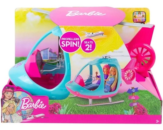 Helicoptero da Barbie Explorar e Descobrir Mattel