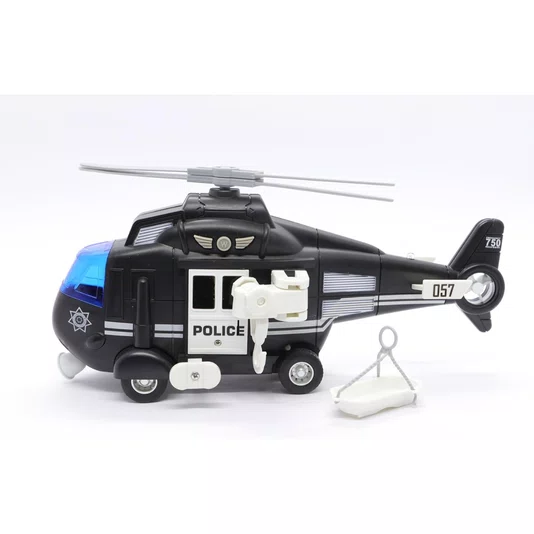 Helicóptero de Resgate Public Heroes Com Luz E Som Shiny Toys