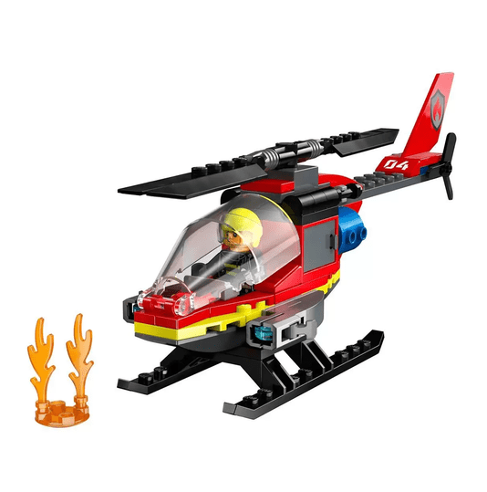 Helicóptero dos Bombeiros Lego City