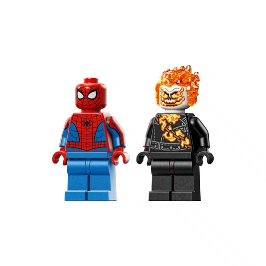 Homem Aranha VS Motoqueiro Fantasma Lego Marvel