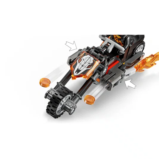 Homem Aranha VS Motoqueiro Fantasma Lego Marvel