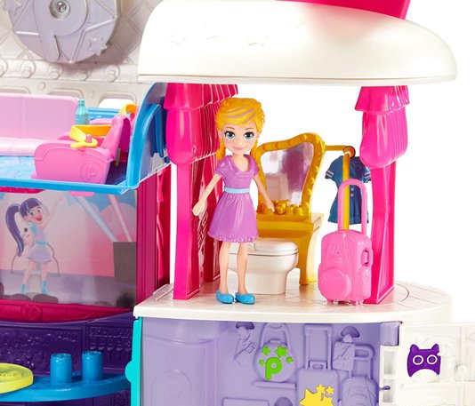 Jatinho Fabuloso Polly Pocket Mattel