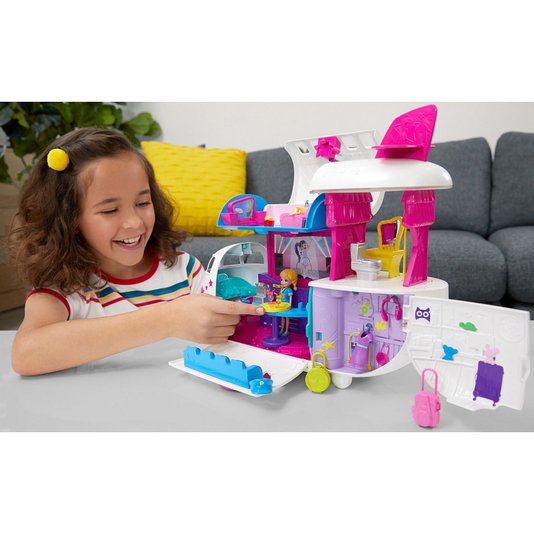 Jatinho Fabuloso Polly Pocket Mattel