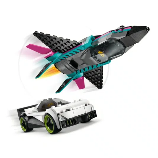 Jato vs Carro Lego City