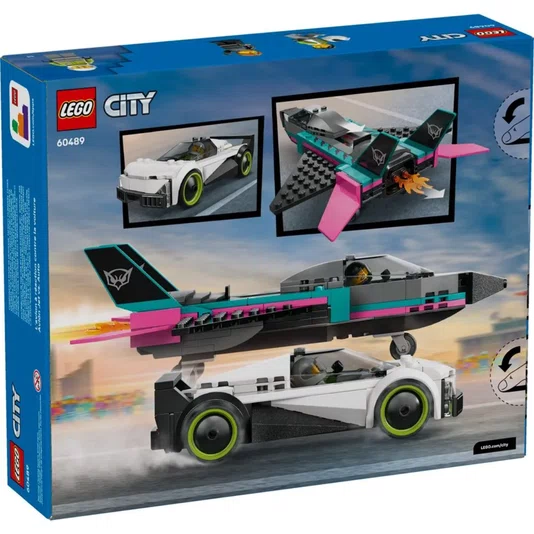 Jato vs Carro Lego City