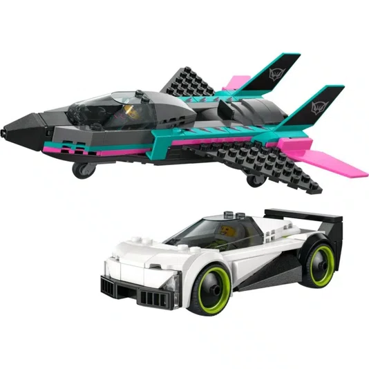Jato vs Carro Lego City