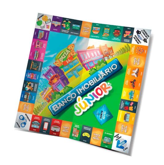 Jogo Banco Imobiliário Júnior Estrela