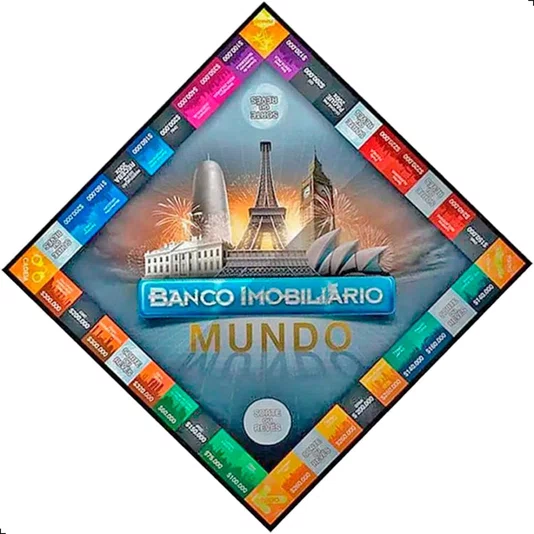 Jogo Banco Imobiliário Mundo Estrela 