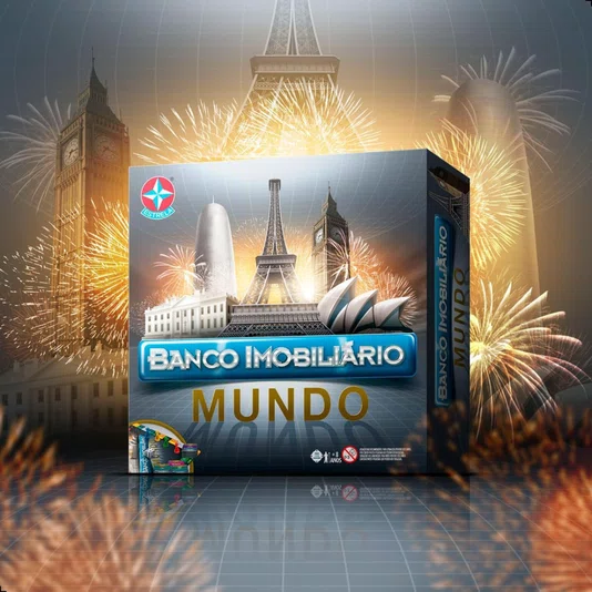 Jogo Banco Imobiliário Mundo Estrela 