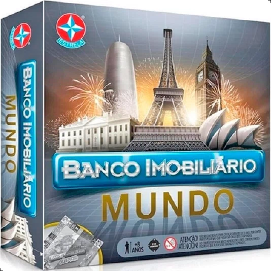 Jogo Banco Imobiliário Mundo Estrela 