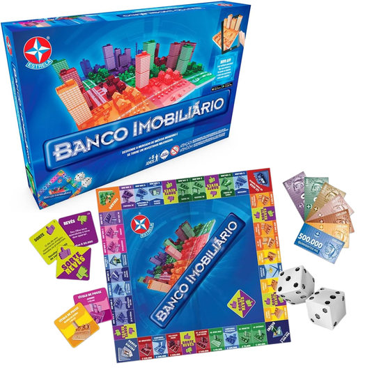 Jogo Banco Imobiliário Realidade Aumentada Estrela