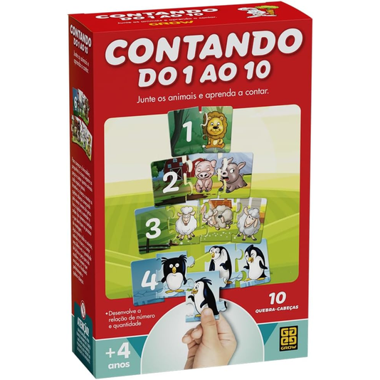 Jogo Contando do 1 ao 10 Grow