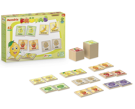 Jogo da Memória de Frutas Junges