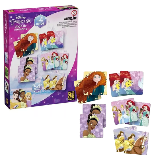 Jogo da Memória Princesas Grow