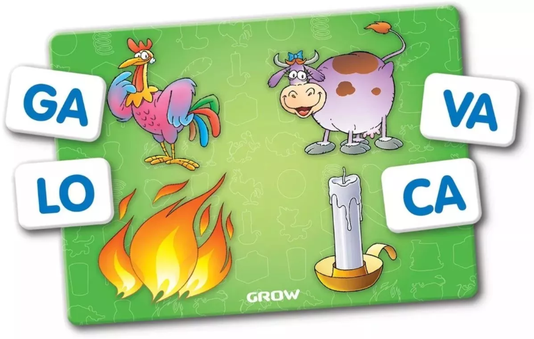 Jogo da Memória Sílabas Grow