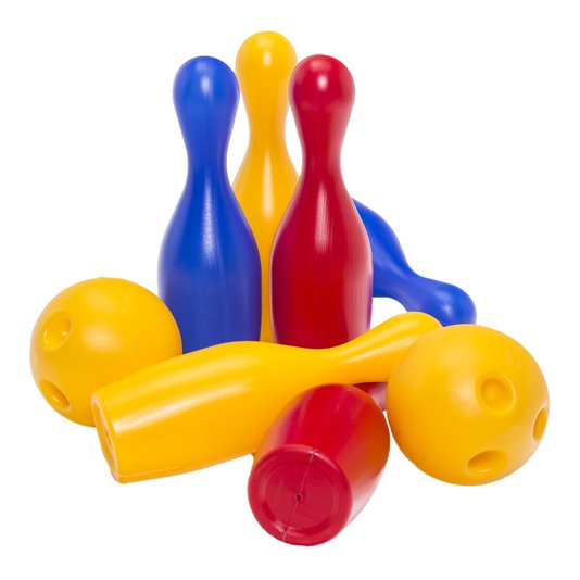Jogo de Boliche Infantil Colorido Cardoso Toys
