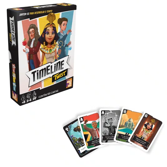 Jogo de Cartas Timeline Twist Galápagos 