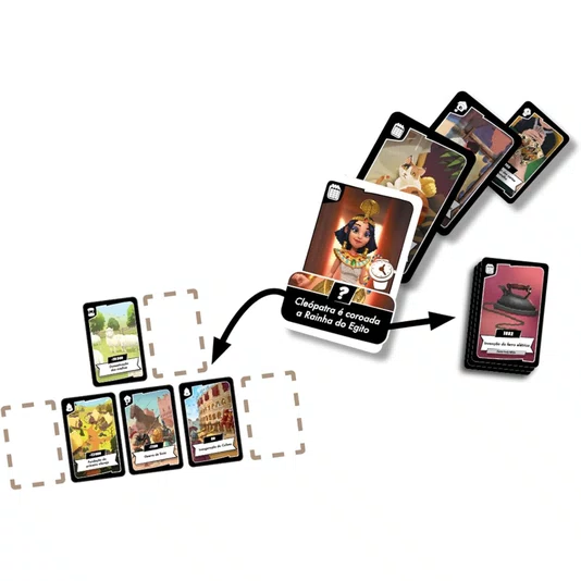 Jogo de Cartas Timeline Twist Galápagos 